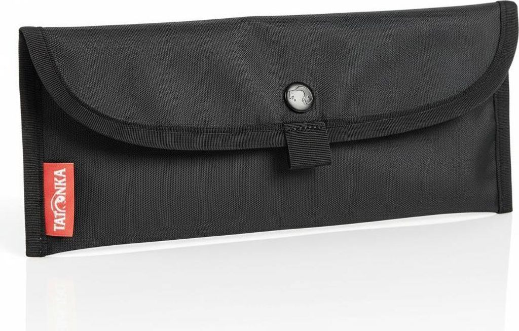 Tatonka Bestecktasche - Aufbewahrungtasche für Camping-Besteck -25 x 10 cm - black