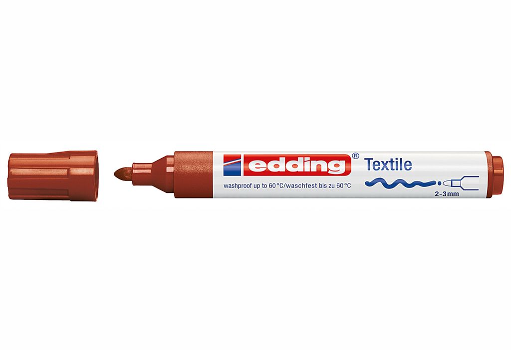 Edding 4-4500007 Marqueur pour textiles creative - pointe Image du produit 