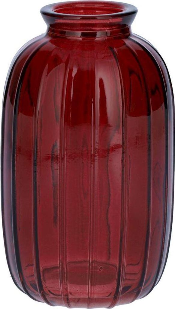 INNA-Glas Glasflasche SILVINA aus Glas, Rillen, Produktbild 