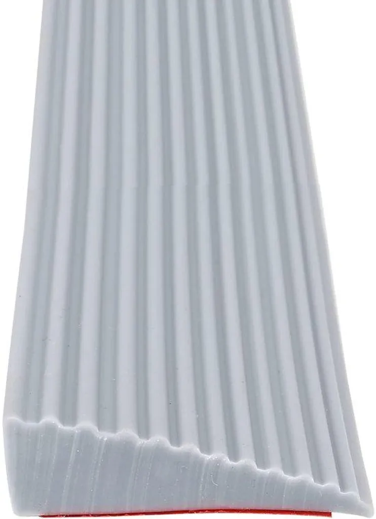 Profilé de transition en silicone gris 100 cm largeur 5,5 cm souple