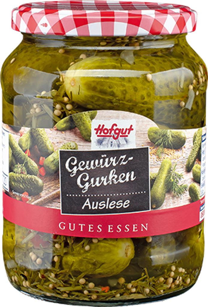 Hofgut Gewürzgurken Auslese mit frischen | Kaufland.de Hofgut Gewürzgurken Auslese mit frischen | Kaufland.de