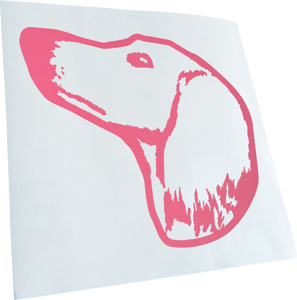 Kiwistar - Autoaufkleber - Saluki Hund - Flieder - 11x10cm - Aufkleber für Auto, Laptop, Fahrrad, LKW, Motorrad mehrfarbig JDM Decal Racing