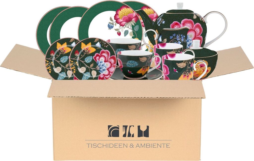 PIP STUDIO Geschenkbox Fantasy Green 13tlg Produktbild 
