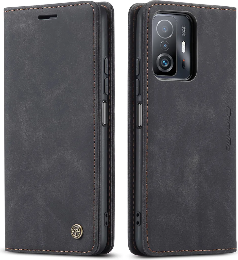 Cover Xiaomi Mi 11T Pro Professionale | Custodia Portafoglio Nero