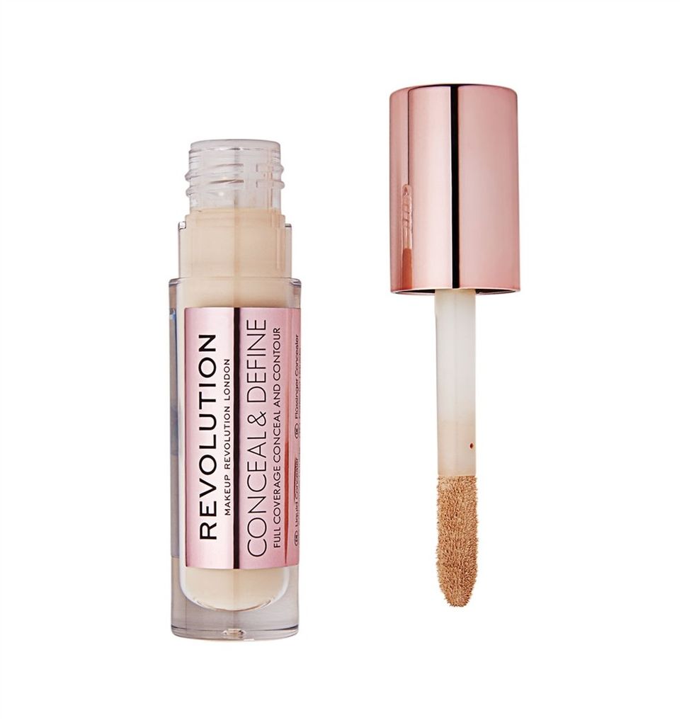 Revolution make up CONCEAL & DEFINE voll deckendes Abdecken und Konturieren #C4