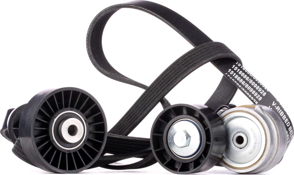 RIDEX 542R0165 Keilrippenriemensatz für FIAT Doblo Cargo (223)