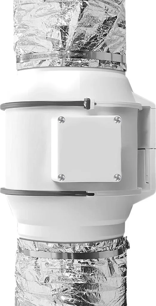 Gaine de ventilation isolée 254mm pour sèche-linge et systèmes CVC - 10