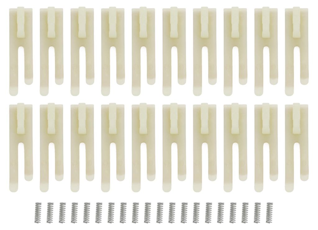 20 Sets T58N Nähfuß Kunststoff Tragbares Nähmaschinen-Pressset mit Federn für die Industrie