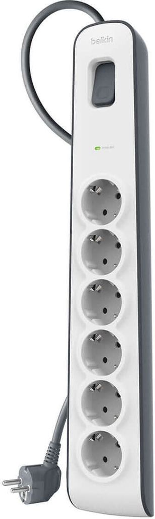 Belkin Steckdosenleiste 6-fach 2 Meter Netzkabel BSV603vf2M-V2