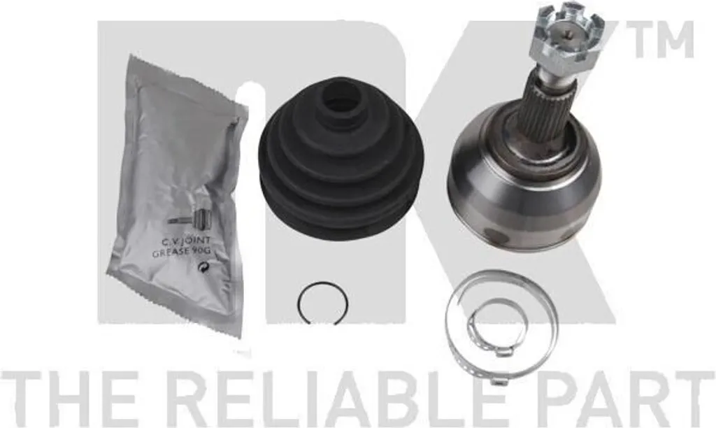 Joint homocinétique NK 511921 de 156mm pour transmission FIAT Scudo