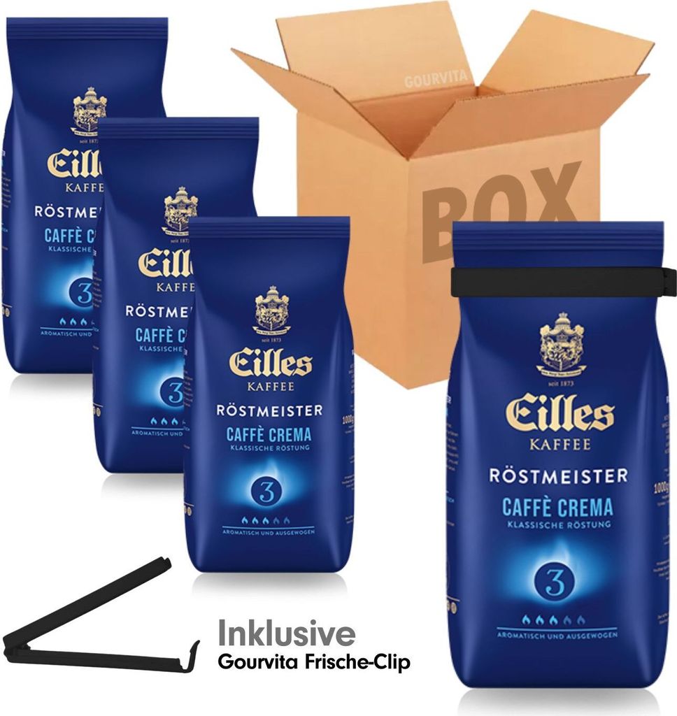 Eilles Kaffee SPARBOX Röstmeister Caffè Crema + gratis Produktbild 