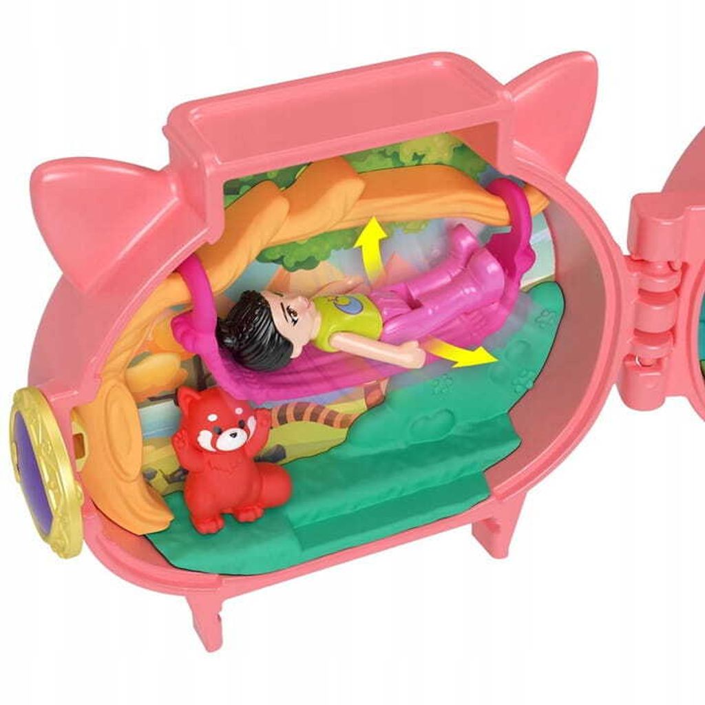 Set di borse per bambole Polly Pocket Mattel Mini pupazzi