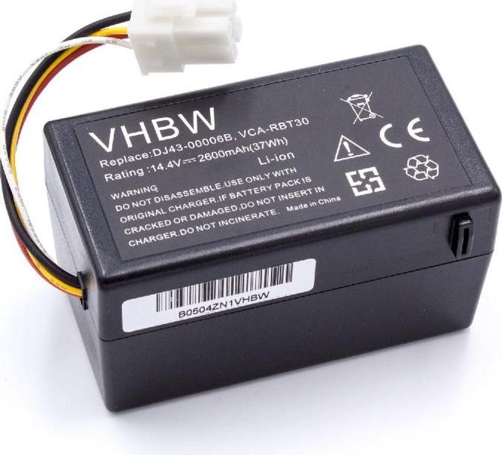vhbw Akku kompatibel mit Samsung Navibot VCR8980, SR8981, Produktbild 
