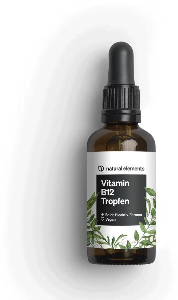 Vitamin B12 Tropfen - 50 ml_für 12 Monate Produktbild 