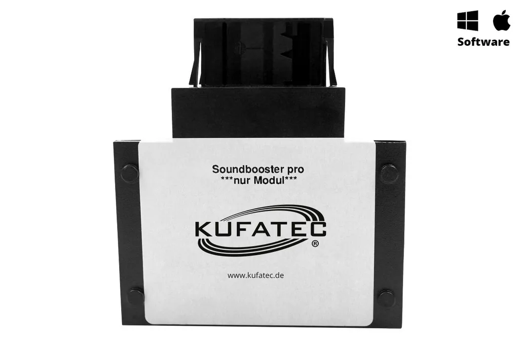 Boîtier additionnel Soundbooster PRO Kufatec V6 V8 pour échappement actif