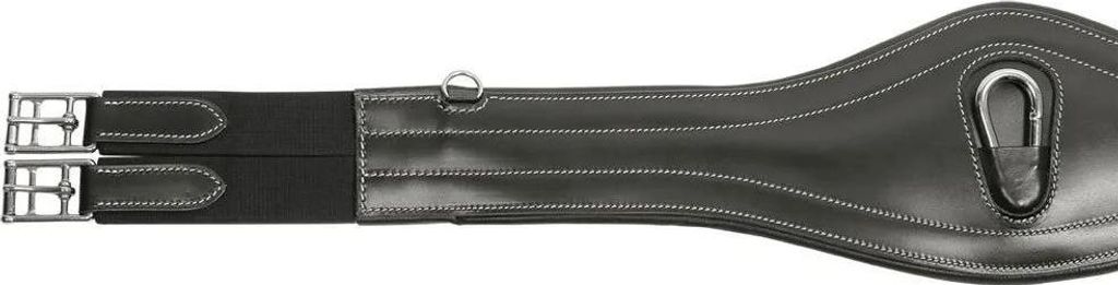 Harry ́s Horse Deluxe Sattelgurte Schwarz 115 cm Schwarz 115 cm