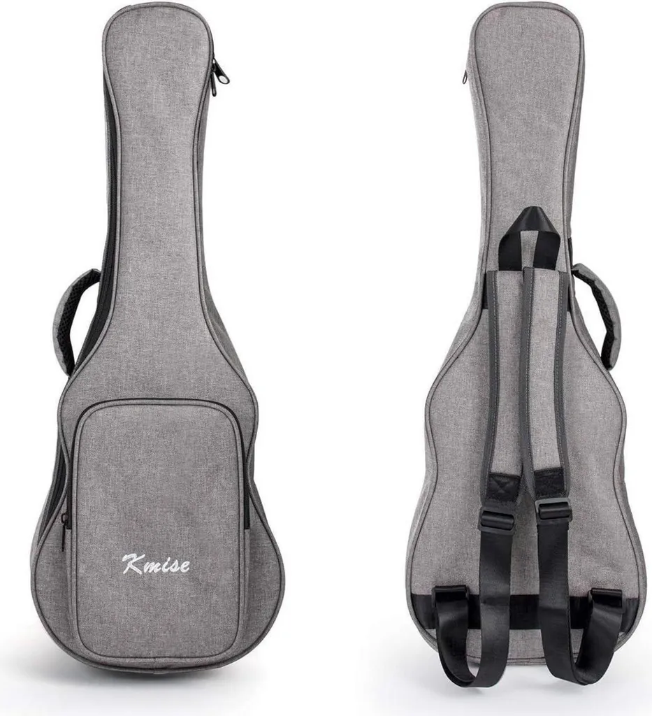 Housse Ukulélé 26 Pouces Tenor avec Double Sangle et 3 Médiators Offerts - 2