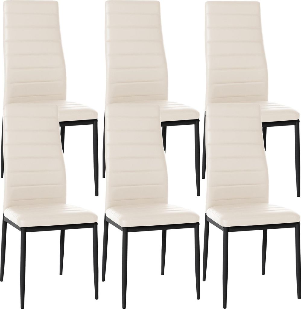 6er Set Esszimmerstühle Mayfair
