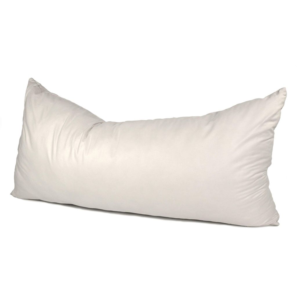 Zirbenkissen 40x80cm groß - Perkal Bio Baumwolle, direkt befüllt - Zirbenholzkissen