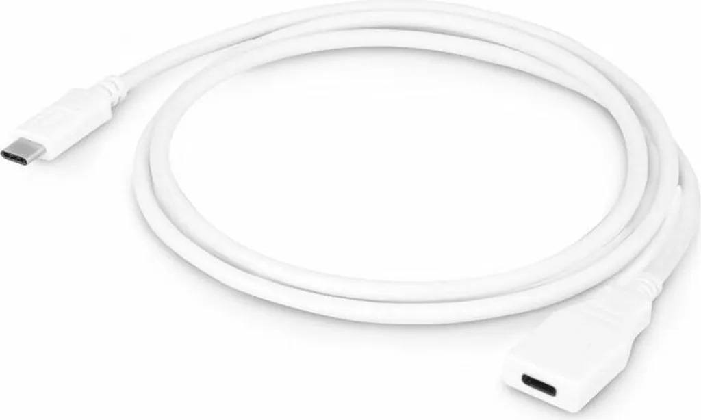 Plus de Panne de Batterie : Câble USB C Urban Factory Blanc Haute Qualité