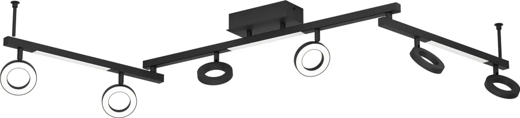 Plafonnier LED Longue Portée Eglo 900839 : Éclairage Sans Zones d'Ombre
