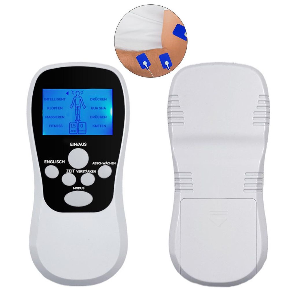 EMS Massagegerät TENS, 8 Modi 15 Stufen, Muskelstimulator Produktbild 