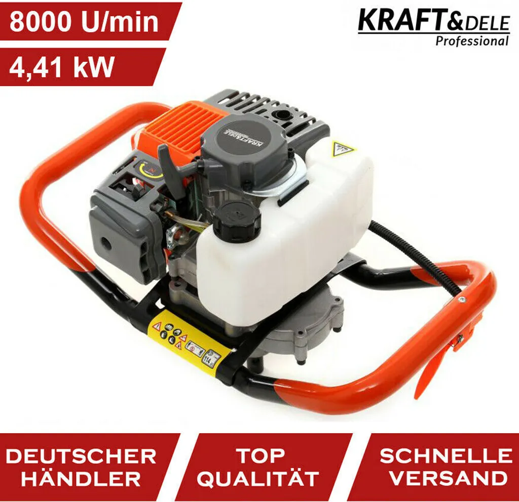 Kraft&Dele KD5240 impianto di perforazione del terreno 4,4kW