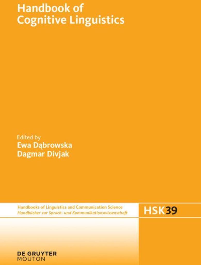 Handbook of Cognitive Linguistics