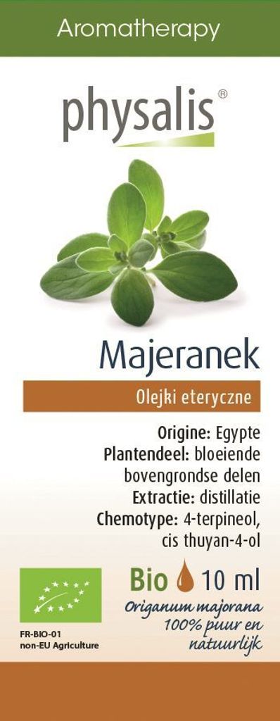 ÄTHERISCHES Majoranöl (MARJOLAINE) BIO 10 ml - PHYSALIS