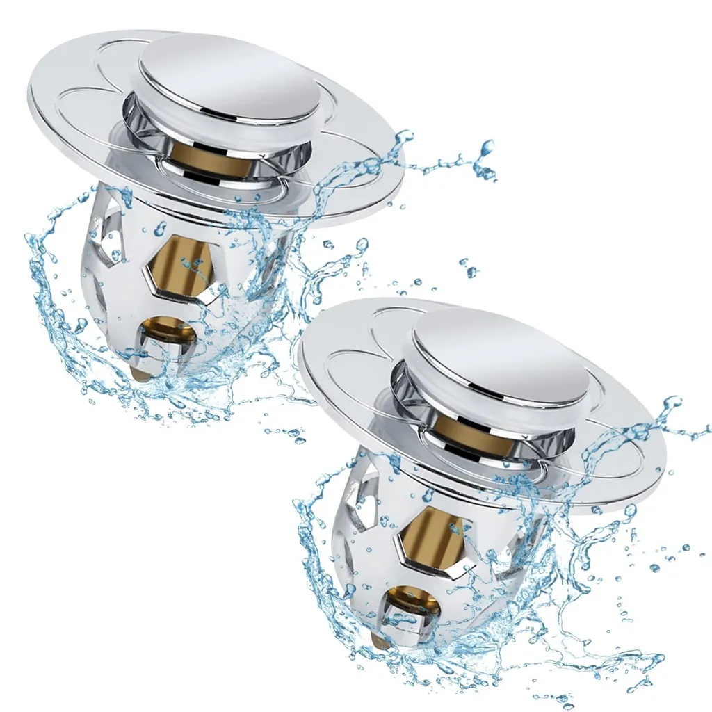 Bouchon de vidange universel pour lavabo et bidet de salle de bain