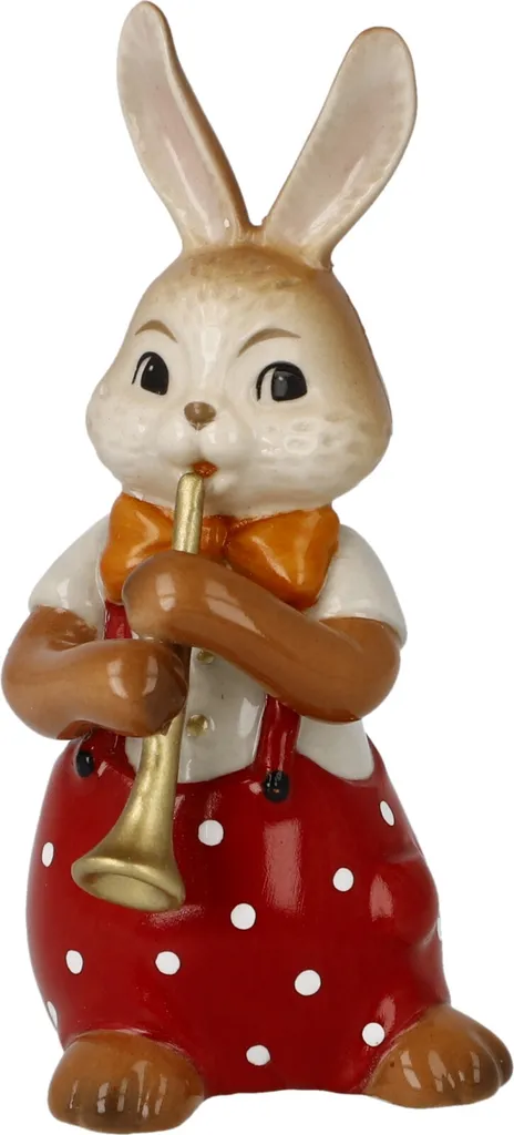 Goebel Hase Coniglio Flautista: Decorazione Pasquale per la Casa