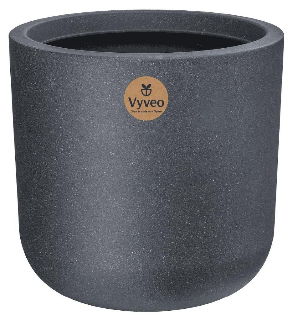 Vyveo - Blumentopf Orena - Schwarz - 30x28 Produktbild 