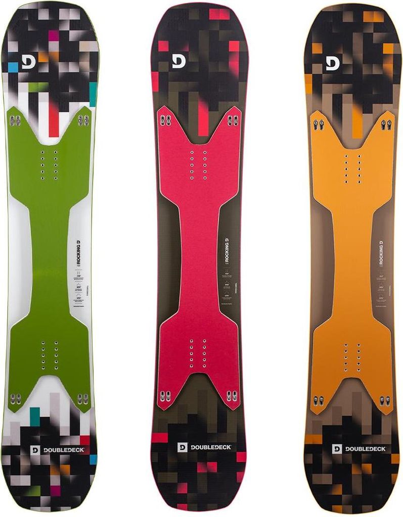 Doubledeck Snowboards Snowboard Rocking D orange 149cm