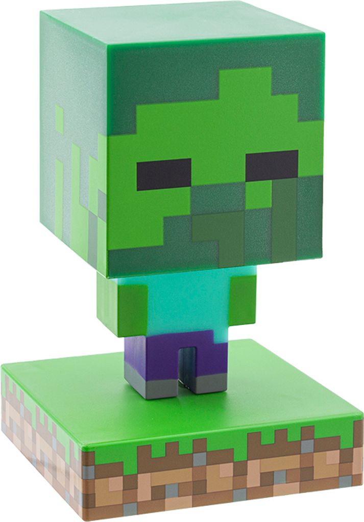 Zombie ikona lampy Minecraft Obrázok produktu 12