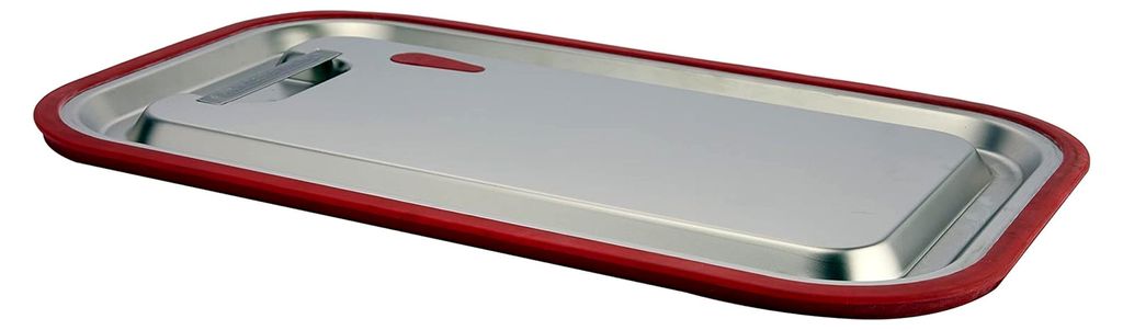 GN-Deckel 1/1 mit Dichtung aus Edelstahl – Für hygienische Lagerung – Kompatibel mit GN-Behältern