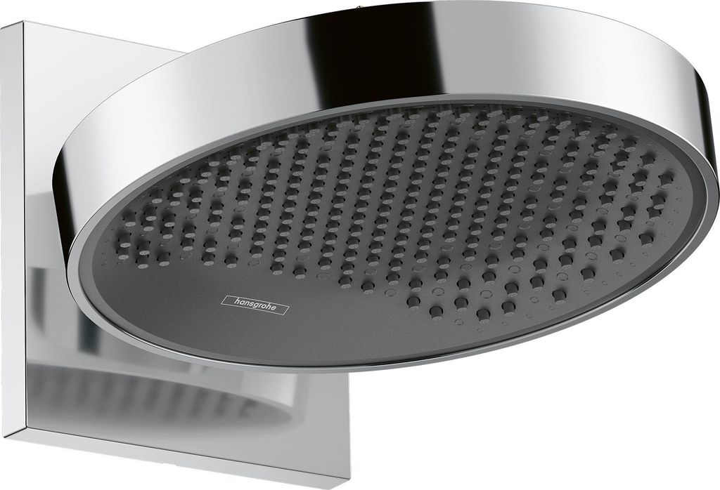 hansgrohe Rainfinity Kopfbrause 250 1-jet EcoSmart 9 l/min mit Wandanschluss, 26227000