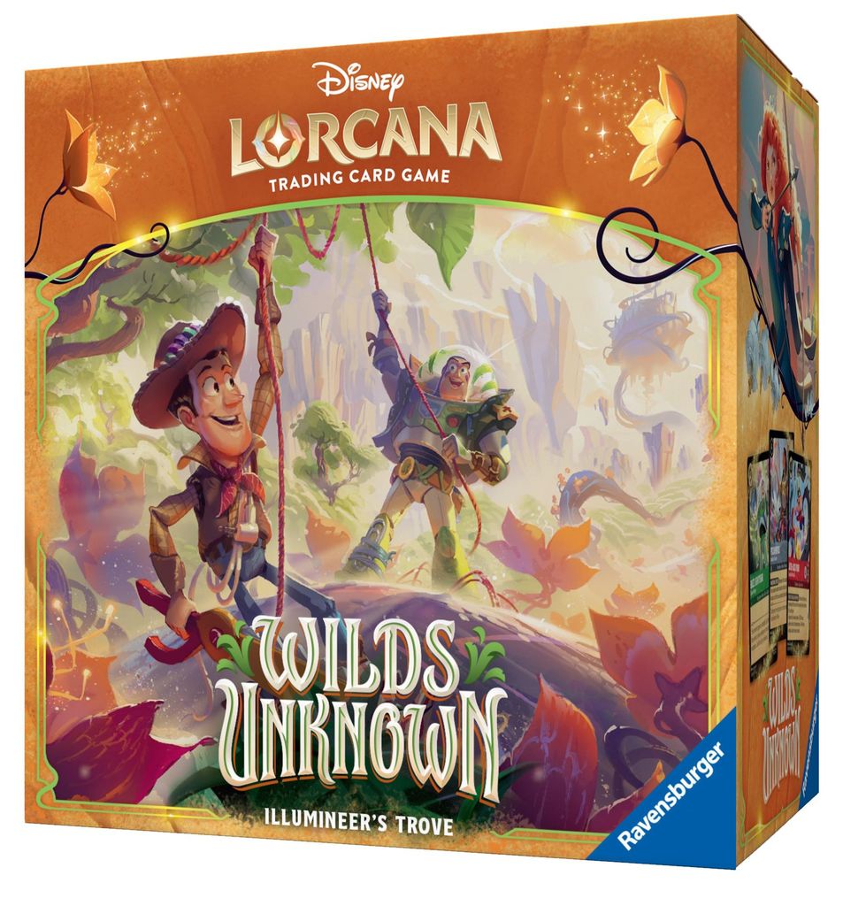 Disney Lorcana TCG Wilde Unbekannte Illuminators Schatztruhe