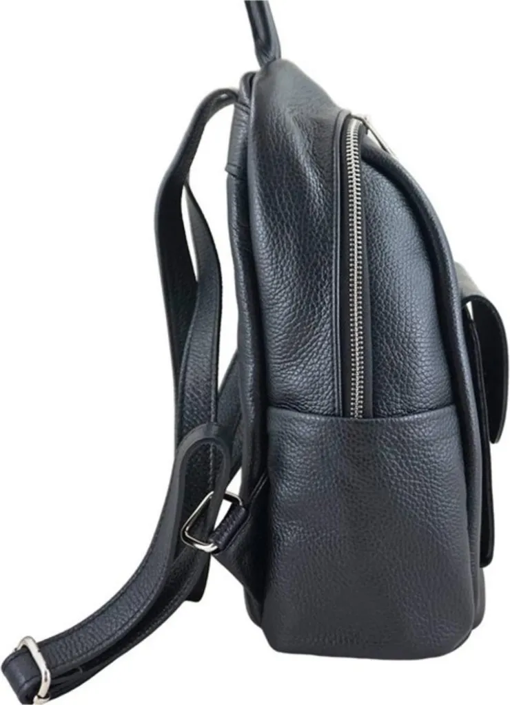 Sac à dos Barberini's 9541 avec compartiments optimisés et cuir premium