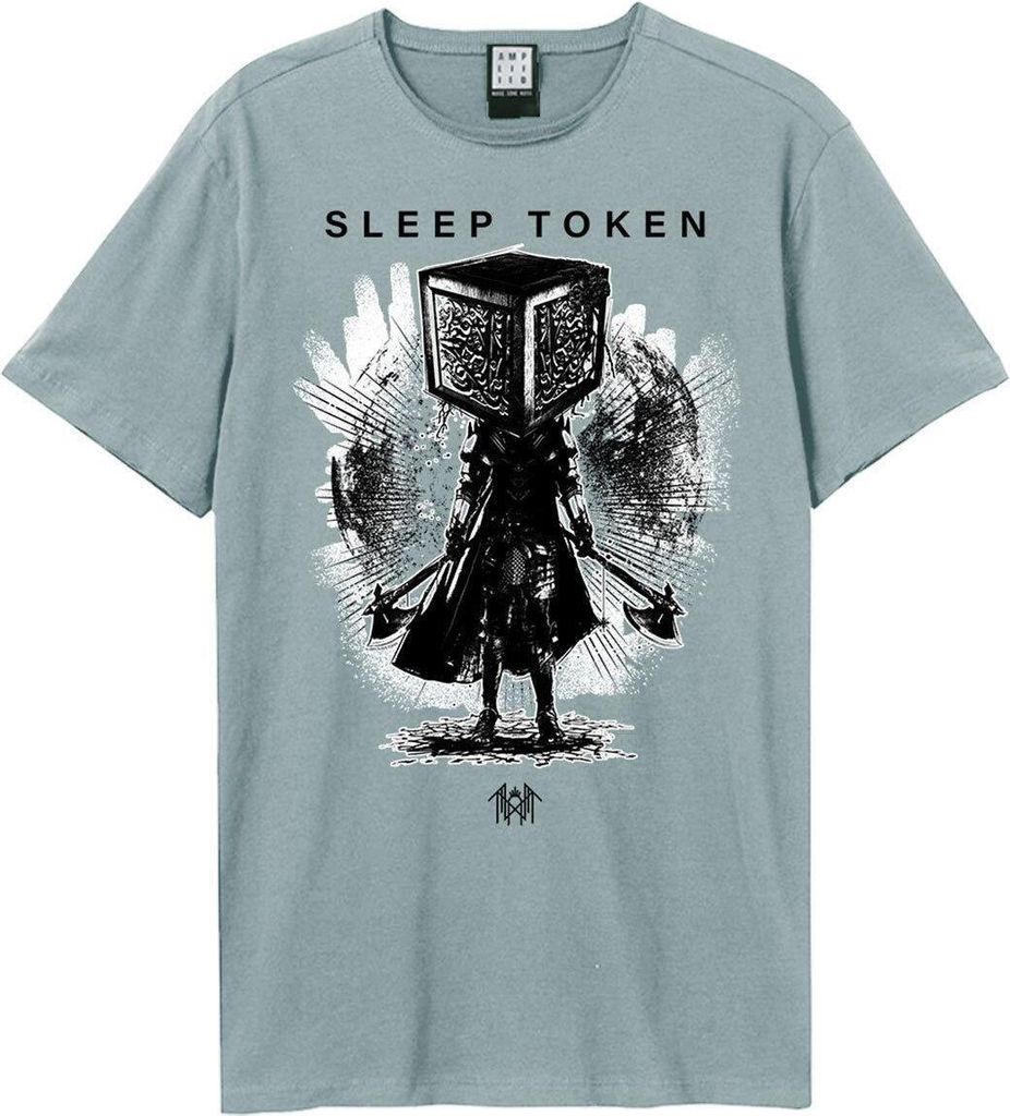 Amplified - "Axe Samarui" T-Shirt für Herren/Damen Uni GD1851 (3XL) (seltsames Blau)