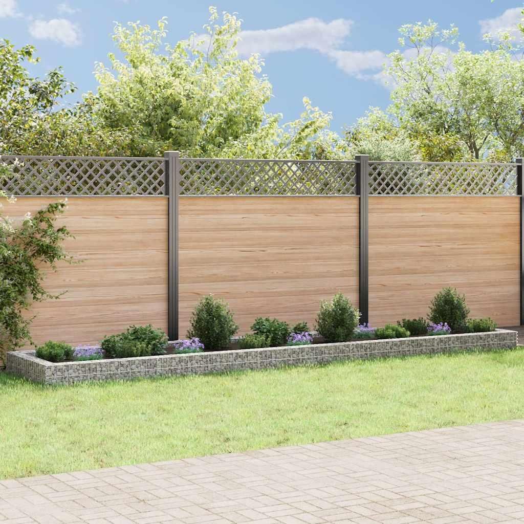 vidaXL Gabionen verhoogde plantenbak, verzinkt staal, Productafbeelding 
