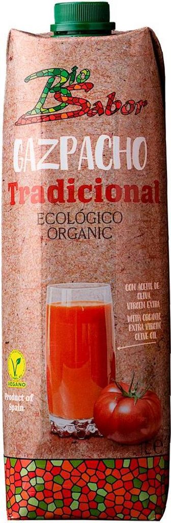 GAZPACHO (HISZPAŃSKA ZUPA WARZYWNA) BIO 1 L - BIOSABOR