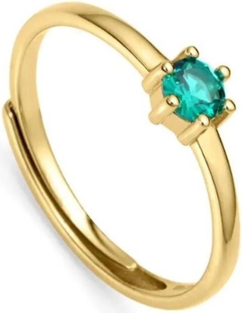 Anello Economico Oro e Verde 53mm Clasica 915A01 - Offerta