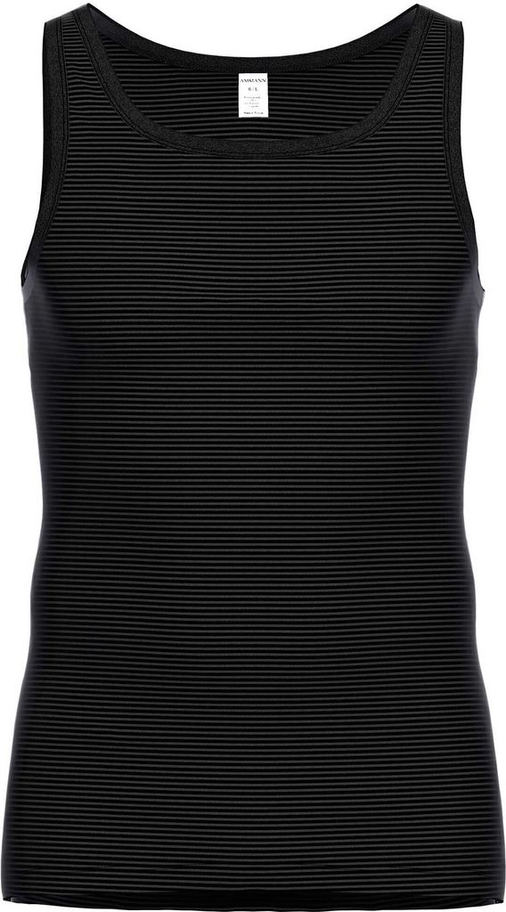 Ammann Unterhemd ohne Arm, Achselhemd, anthrazit, Größe:8 (XXL), Farbe:1 x anthrazit