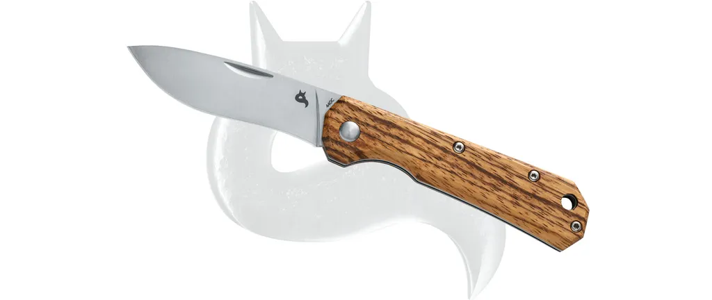 Couteau pliant de gentleman FOX Ciol en acier 440C et bois exotique
