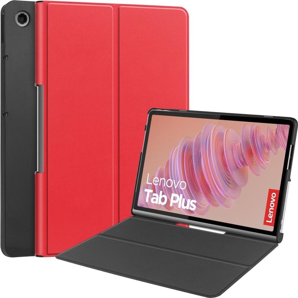 Lenovo Tab Plus Hülle - Coverup Tri-Fold Ständer Klapphülle Produktbild 