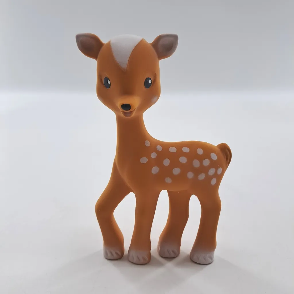 Jouet d'Éveil Bébé Fanfan le Faon - Stimule la Vue et le Toucher 0m+