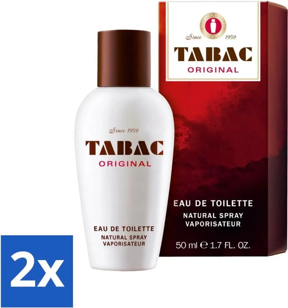 Super Prezzo Tabac Original 50ml EDT - Confezione da 2 Pezzi