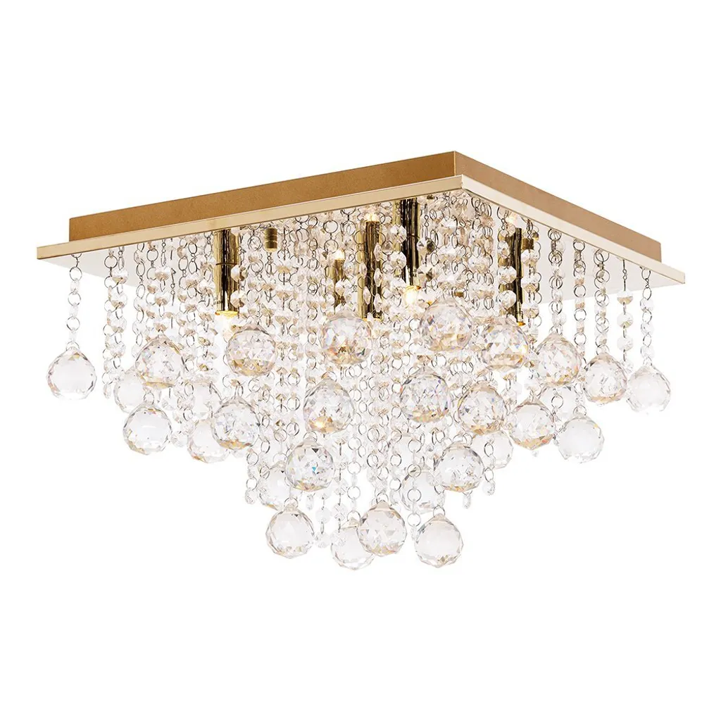 Illumina con Stile: Rangel RLX92711-5GC Zuma Line Oro e Cristallo