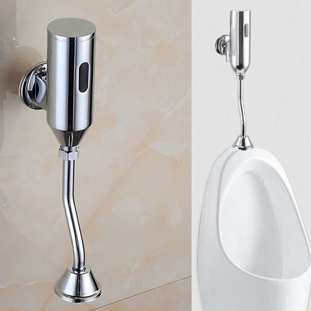 Druckspüler Spüler Urinal Pinkelbecken Wandmontage Toilettenspülventil+Zubehör 