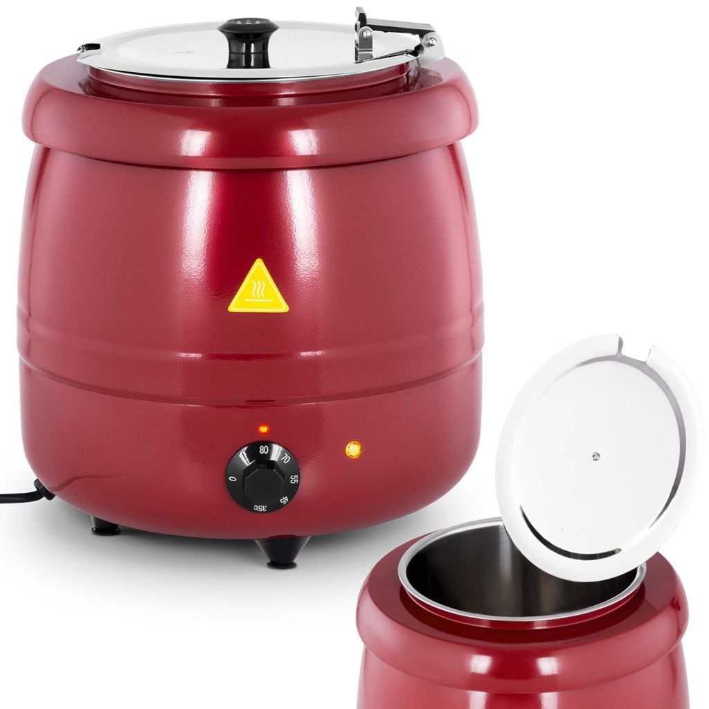 Elektrischer Suppenthermoskessel, Edelstahl, Cool-Touch, Produktbild 